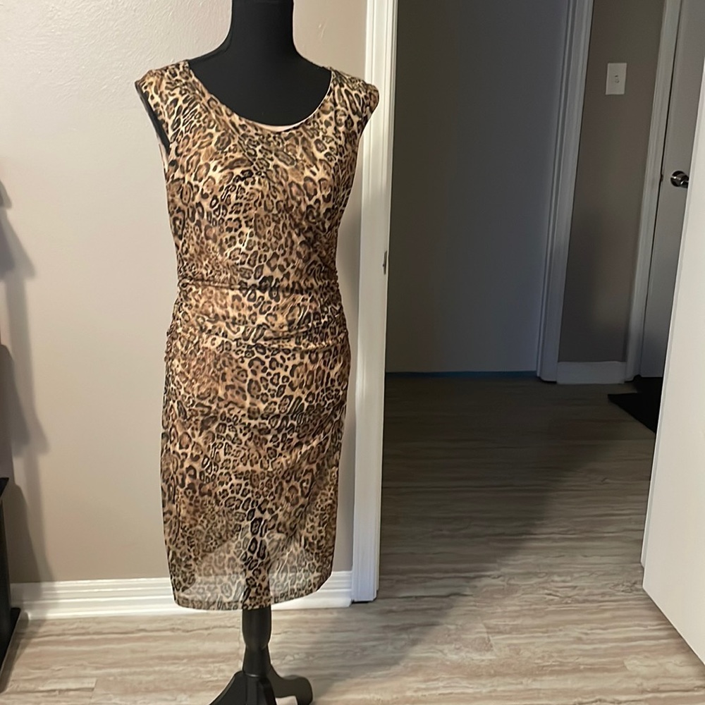 Super cute leopard dress